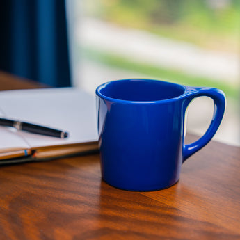 Lino 10oz Mug, Indigo