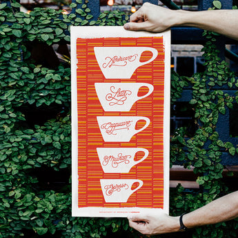 notNeutral x Department of Brewology Print, Orange