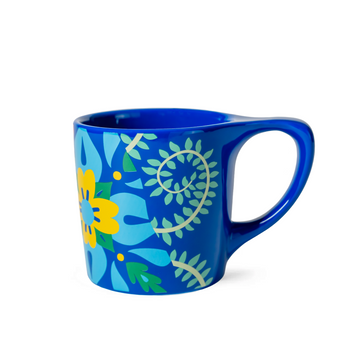 notNeutral x Frank Alcock Lino Mug, Indigo