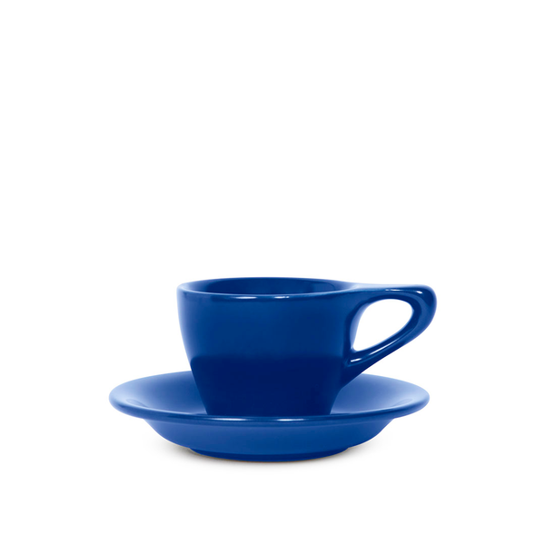 Lino Espresso Cup & Saucer, Indigo – notNeutral