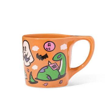 notNeutral x Todd Purse Lino Mug, Papaya, "Stay Weird"