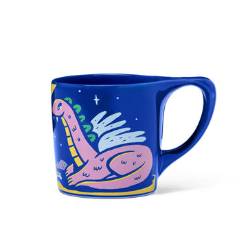 notNeutral x Todd Purse Lino Mug, Indigo, "Magical World"
