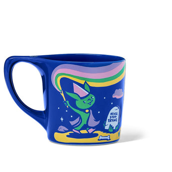 notNeutral x Todd Purse Lino Mug, Indigo, "Magical World"