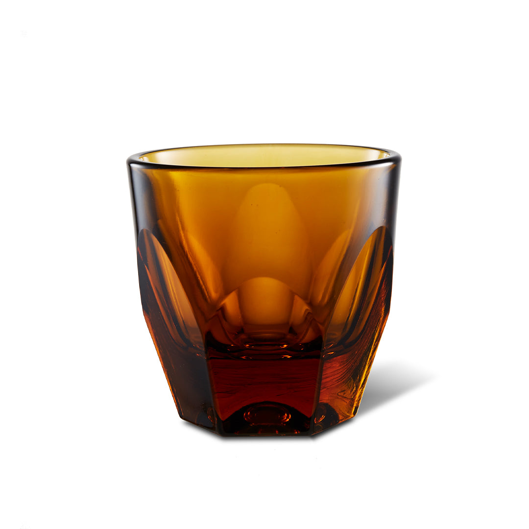 Vero Cappuccino Glass, Amber