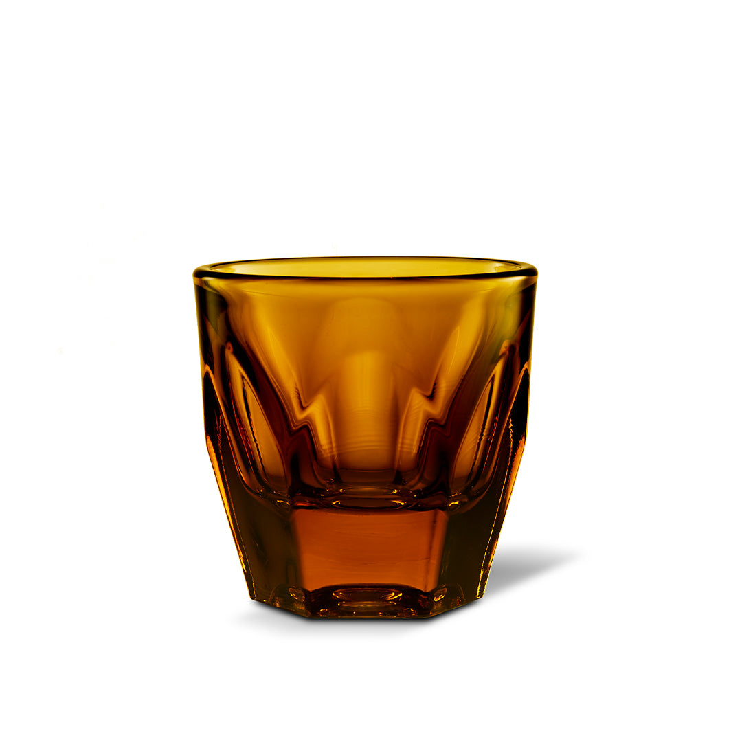 Vero Cortado Glass, Amber