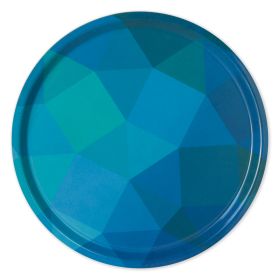 Prismatic Non-Slip Tray - Blue/Green