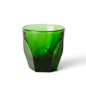 Vero Cappuccino Glass, Emerald